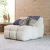 VANJA Kuddfodral blå/beige 40 x 60 cm