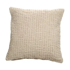 VISHA Kuddfodral creme 45x45cm 100% bomull Handtvätt