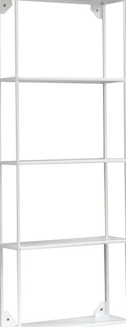 WALL Fast hylla 35x90x12 cm vitlack