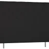 WENDELA Huvudgavel KNAPP 90x12 höjd 132 tyg mörkgrå