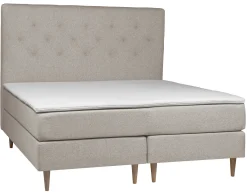 WENDELA Kontinentalsäng 180x200 MEDIUM/MEDIUM tyg beige
