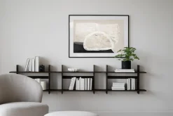 WESTLOCK Vägghylla 75x48 brun ek