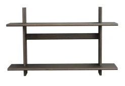 WESTLOCK Vägghylla 75x48 brun ek
