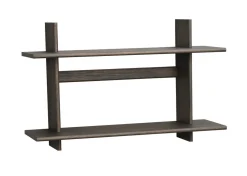 WESTLOCK Vägghylla 75x48 brun ek