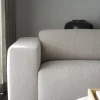 WILLARD 4-sits soffa ljusbeige tyg (K4)