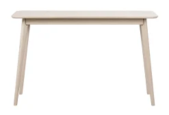 YUMI avlastn.bord/skrivbord vitpigmenterad ek