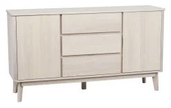 YUMI sideboard 152 vitpigmenterad ek