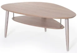 HARMONI Soffbord Vitpigmenterad ek 120x80 cm